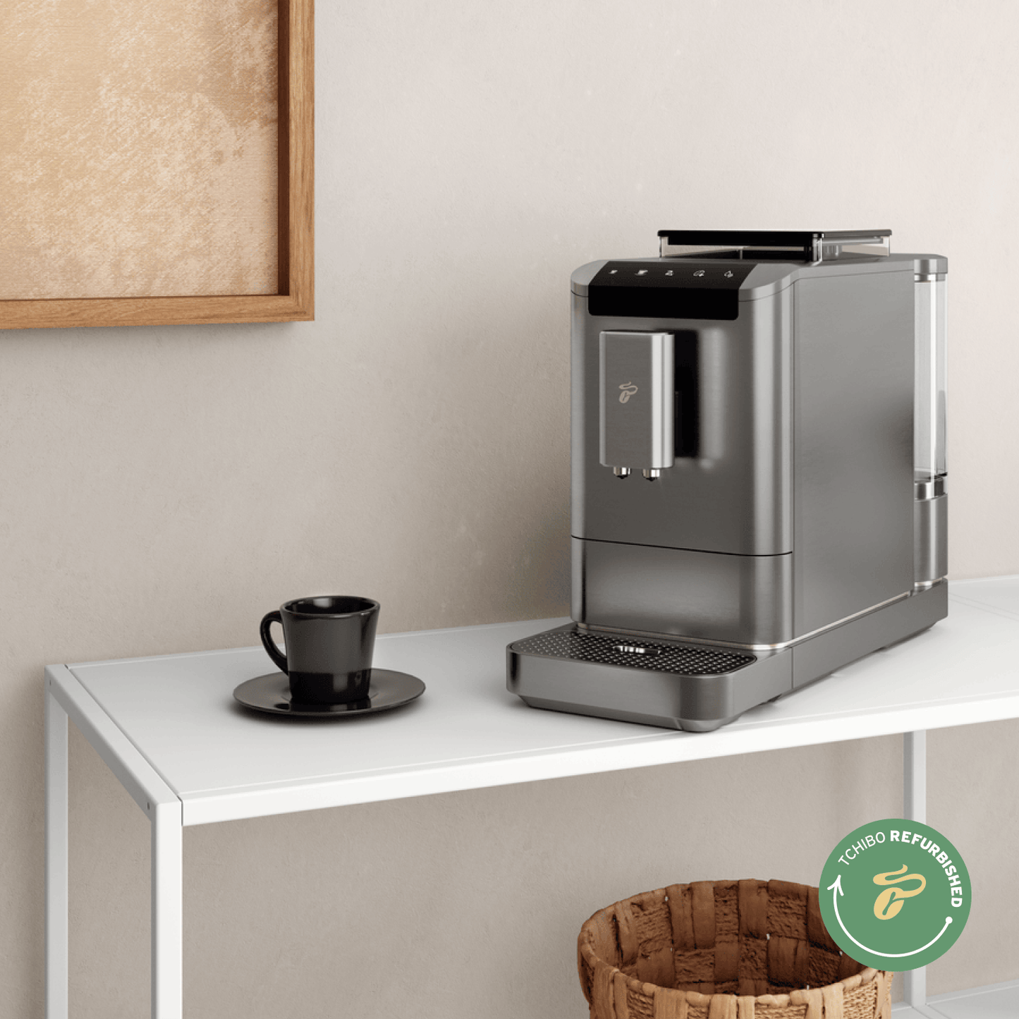 Refurbished Esperto2 Caffè - Titanium Silver