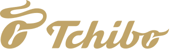 Tchibo Logo Gold auf transparentem Hintergrund